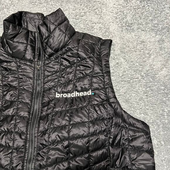The North Face Vest Womens Medium Thermoball Trekker Trek Puffer Jacket Black - Picture 2 of 10